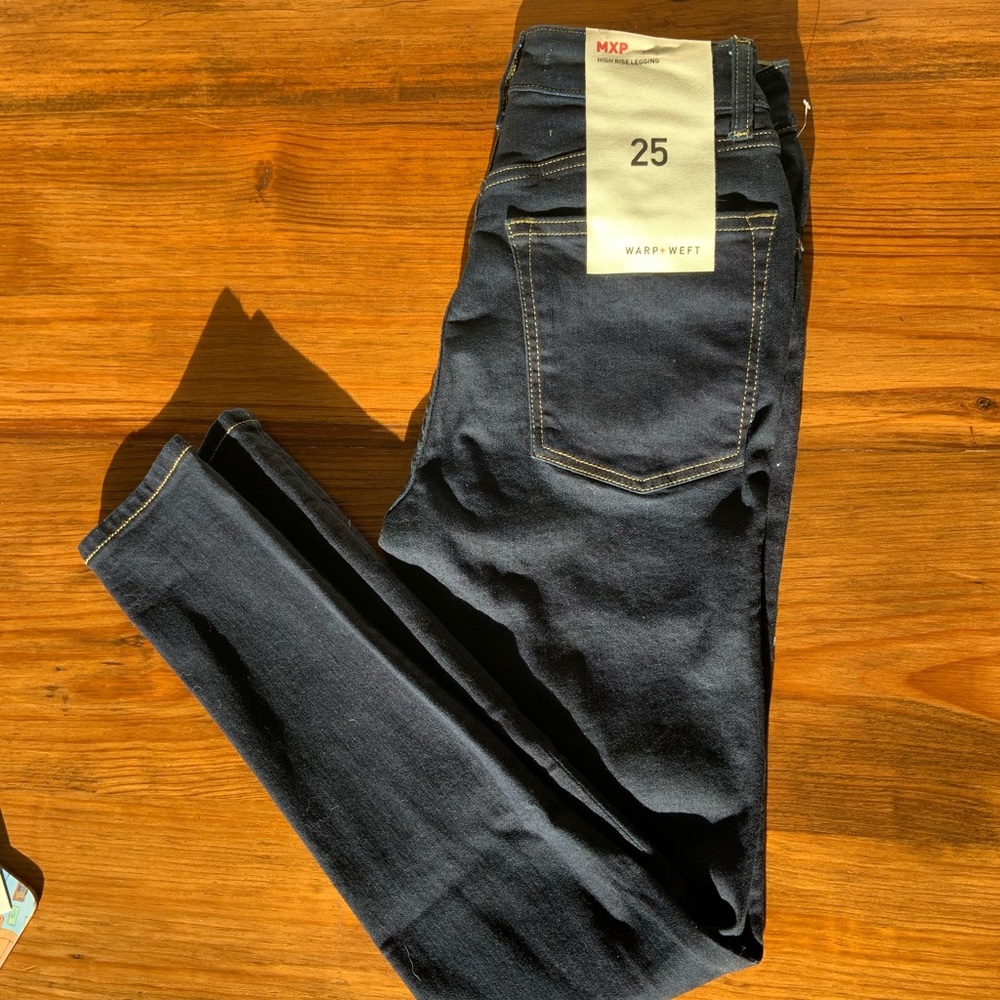 NWT Warp +Weft Milan High Rise leggings